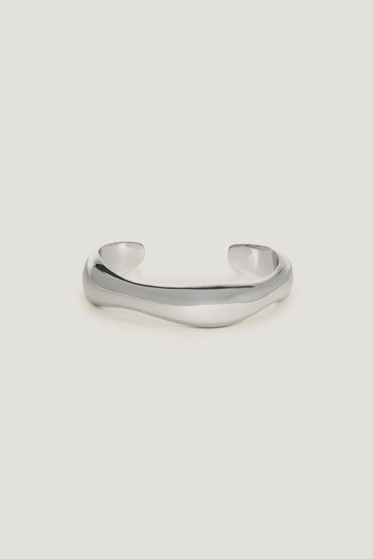 Warped Cuff Bracelet Gray - Dynamite