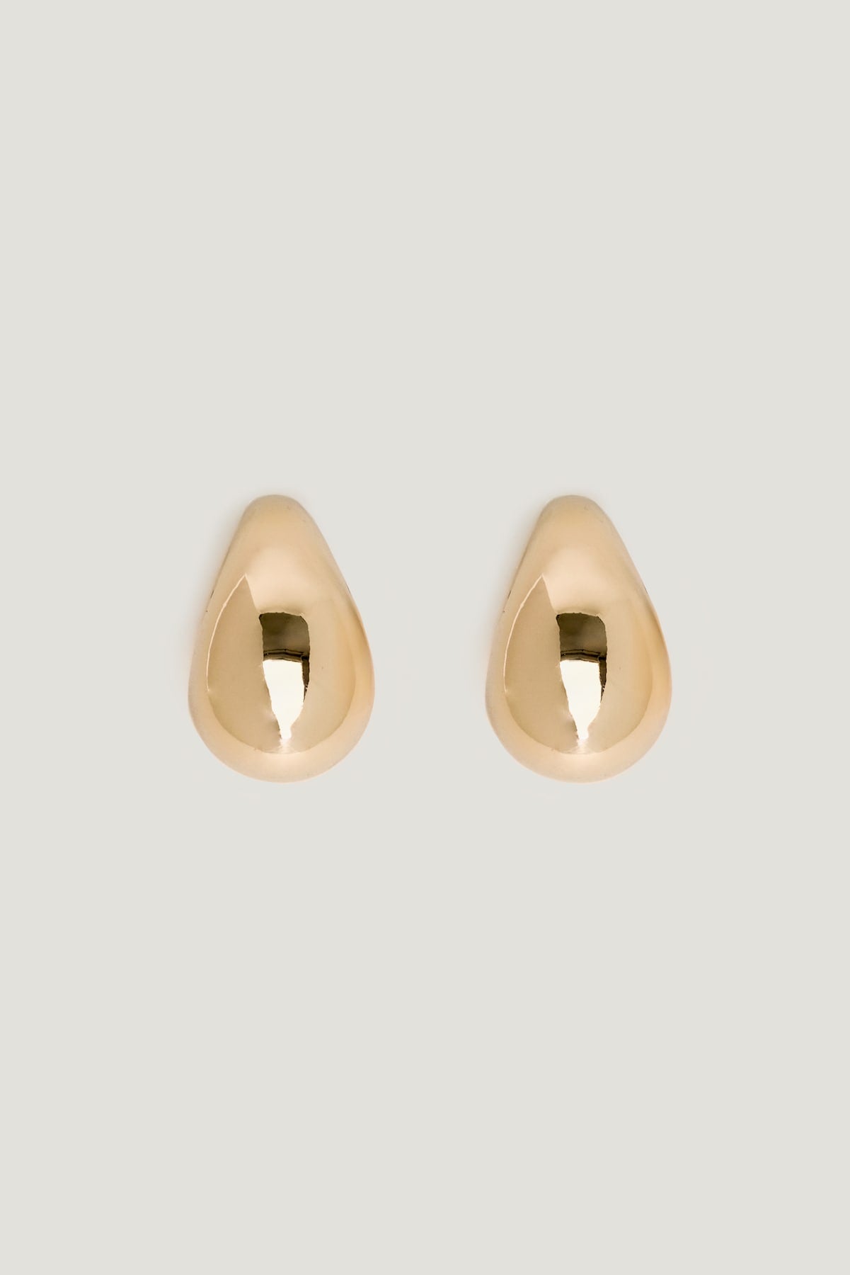 Mini Loop Teardrop Earrings Yellow - Dynamite