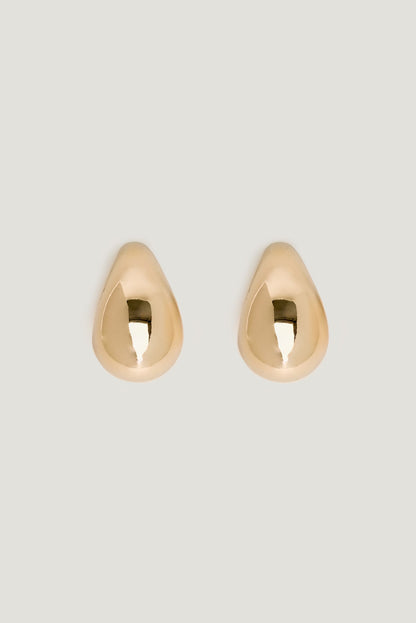 Mini Loop Teardrop Earrings Yellow - Dynamite