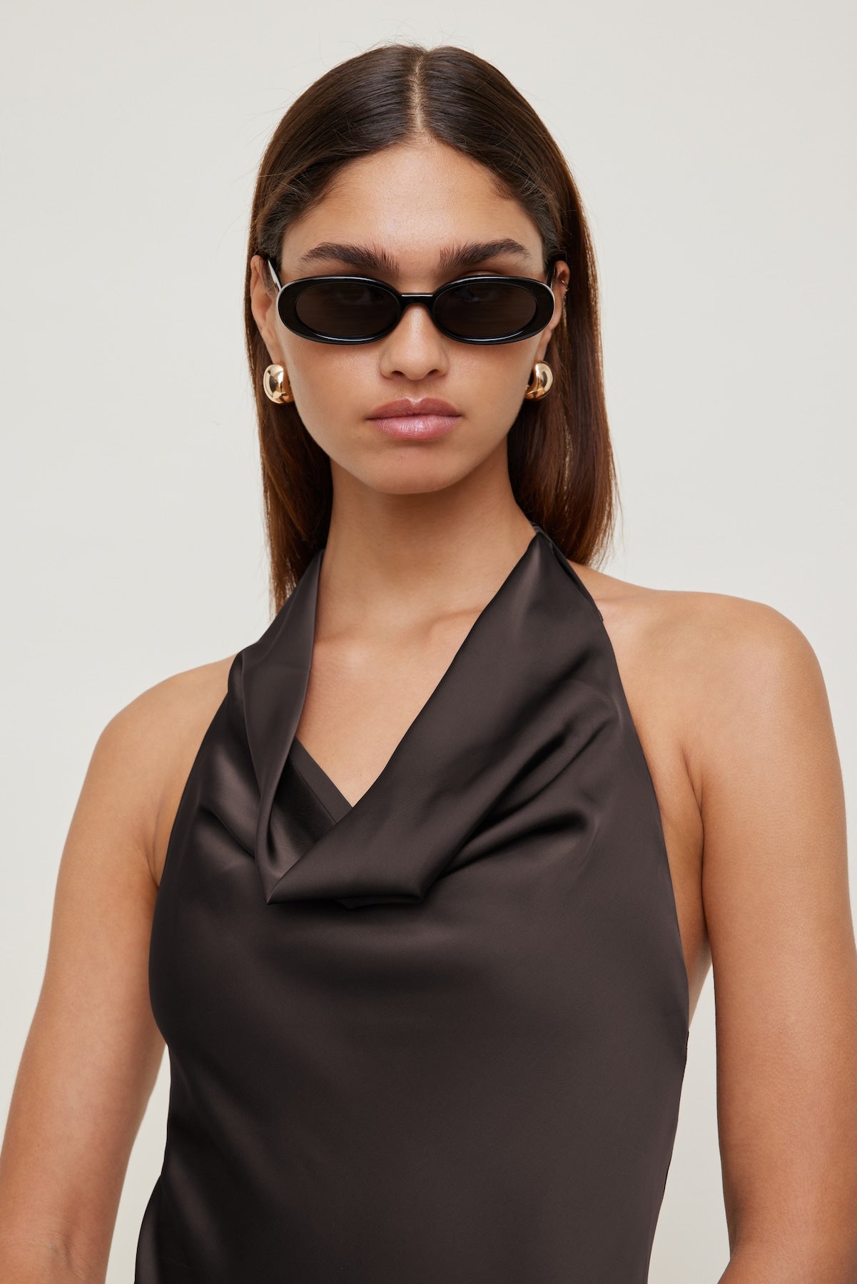 LE SPECS | Outta Love Oval Sunglasses PURPLE - Dynamite