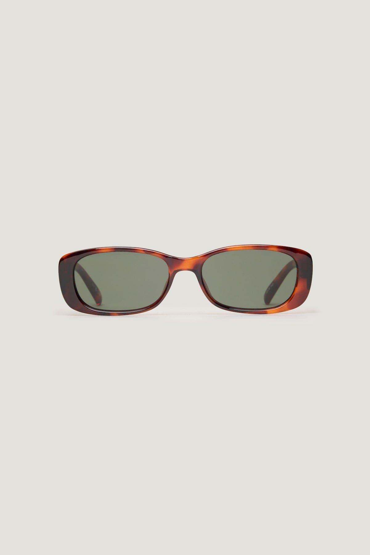 LE SPECS | Unreal Rectangular Sunglasses Brown - Dynamite