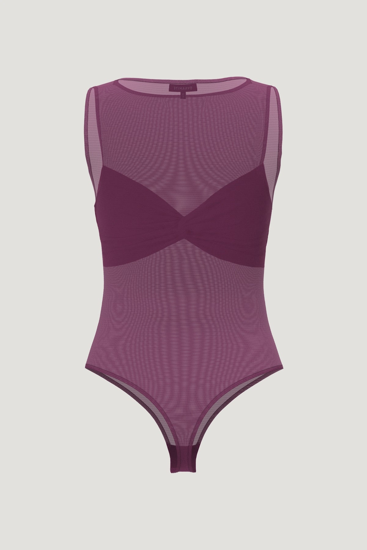 Kai Sheer Mesh Bodysuit PURPLE - Dynamite
