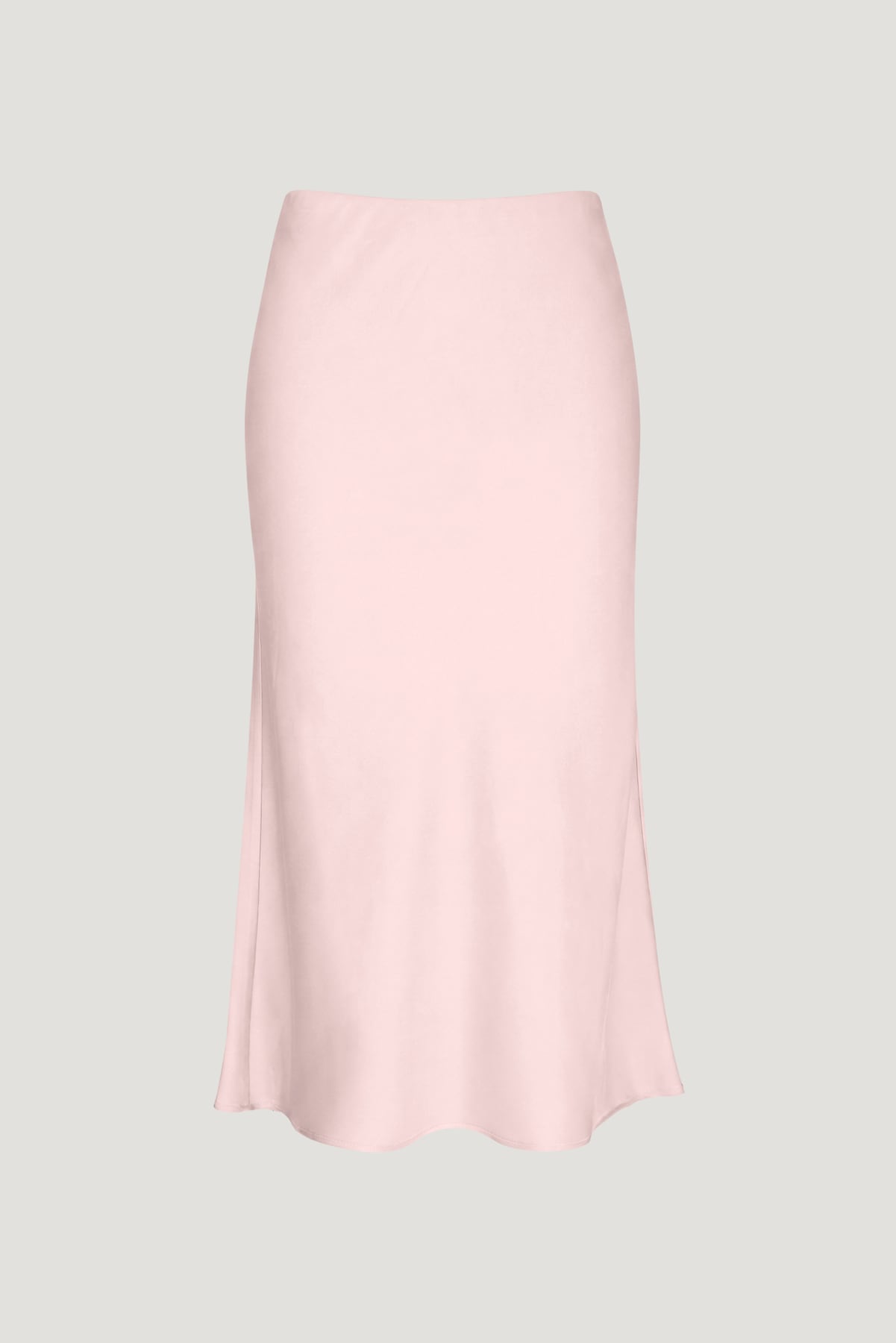 Delila Satin Midi Skirt Pink - Dynamite