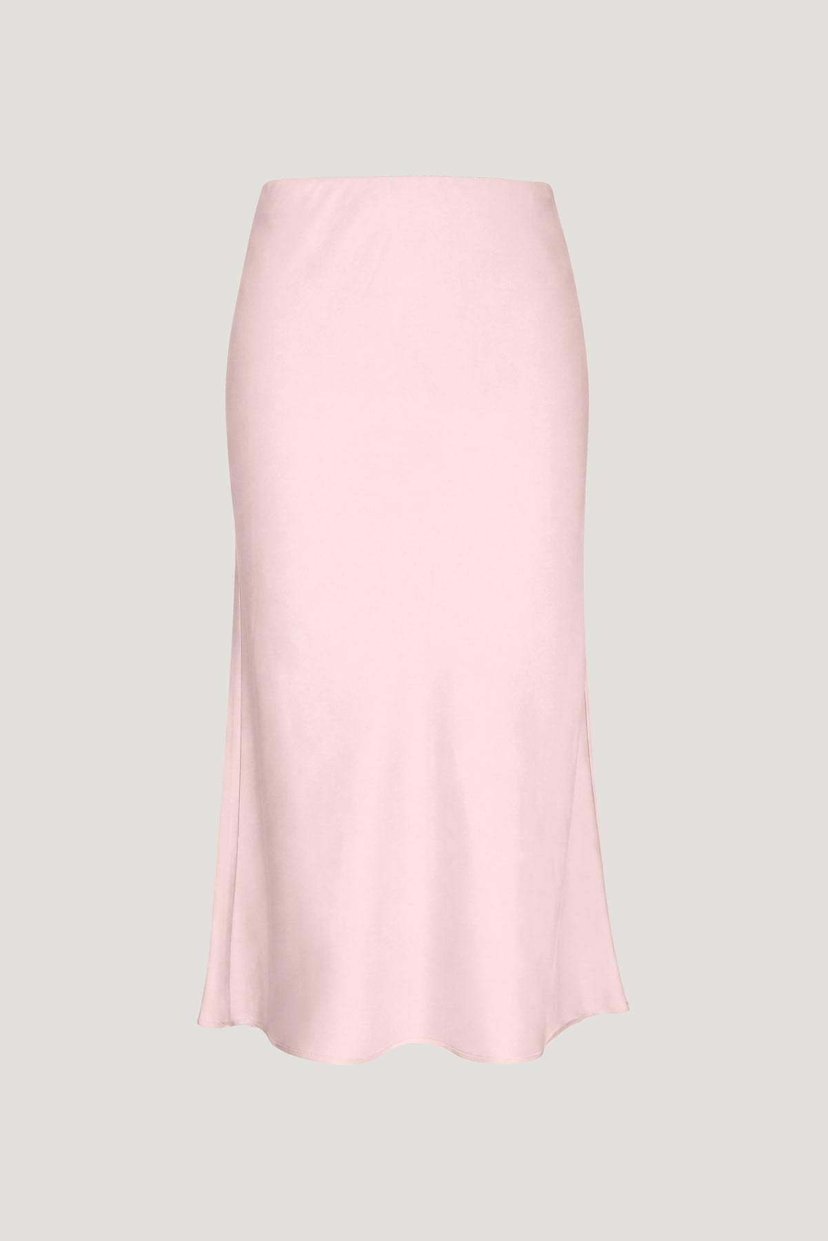 Delila Satin Midi Skirt Pink - Dynamite
