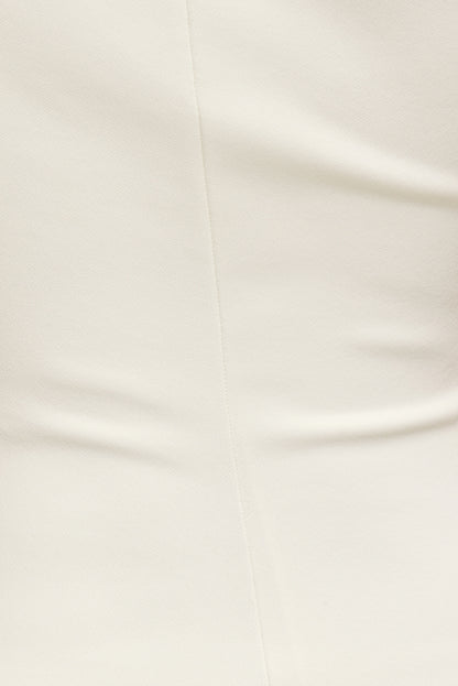 Jana Crepe Mini Dress White - Dynamite