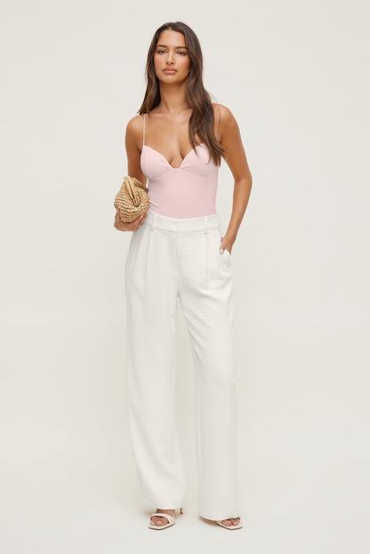 Sculpt Bustier Bodysuit Pink - Dynamite