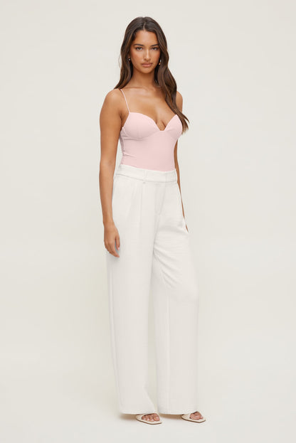 Sculpt Bustier Bodysuit Pink - Dynamite