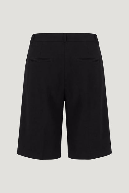 Mid Rise Bermuda Shorts Black - Dynamite