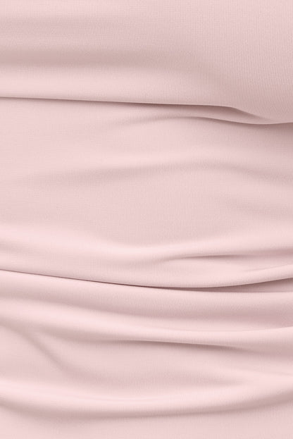 Sculpt Cap Sleeve T Shirt Pink - Dynamite