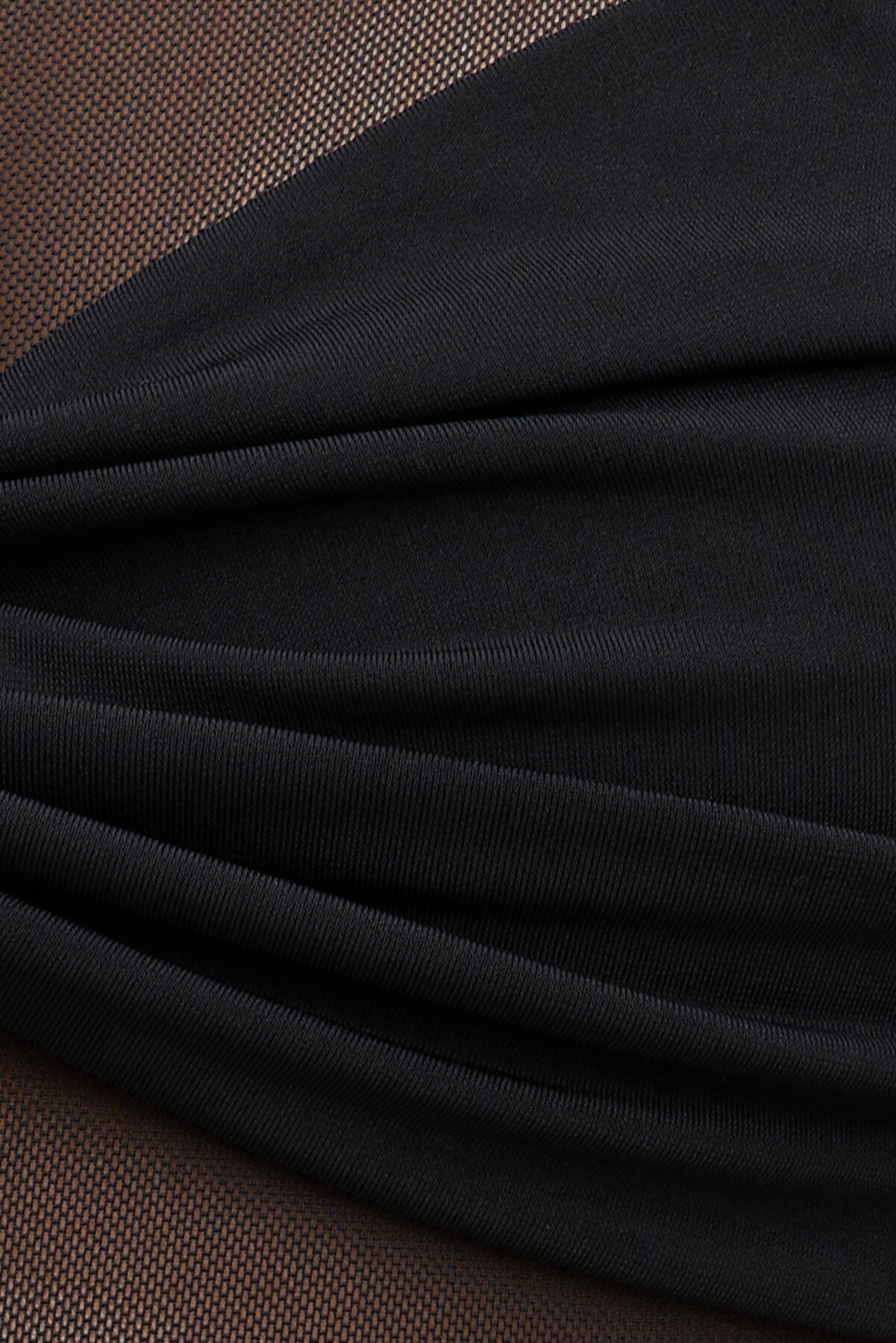 Kai Sheer Mesh Bodysuit Black - Dynamite