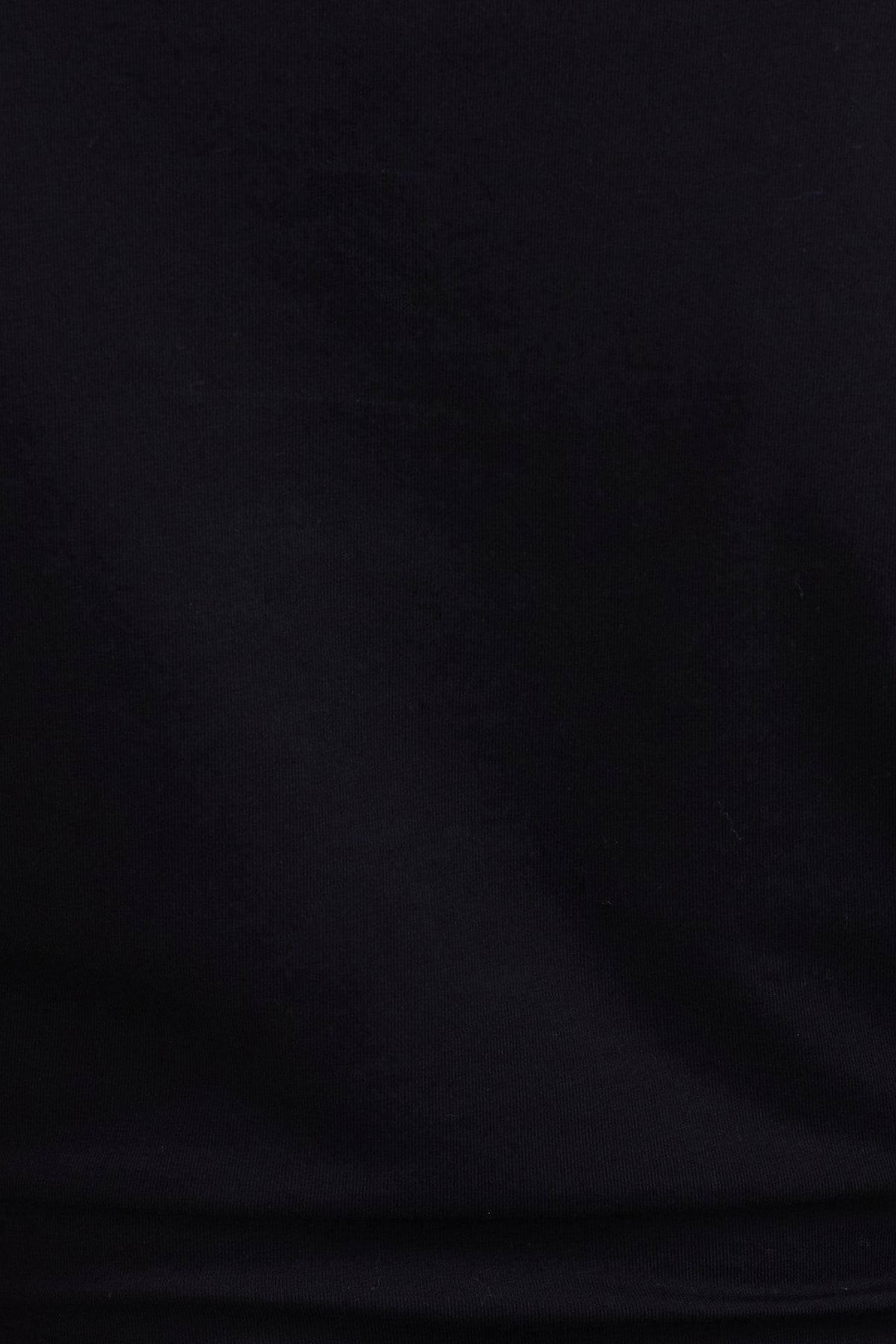 Andrea Shirred Jersey T Shirt Black - Dynamite