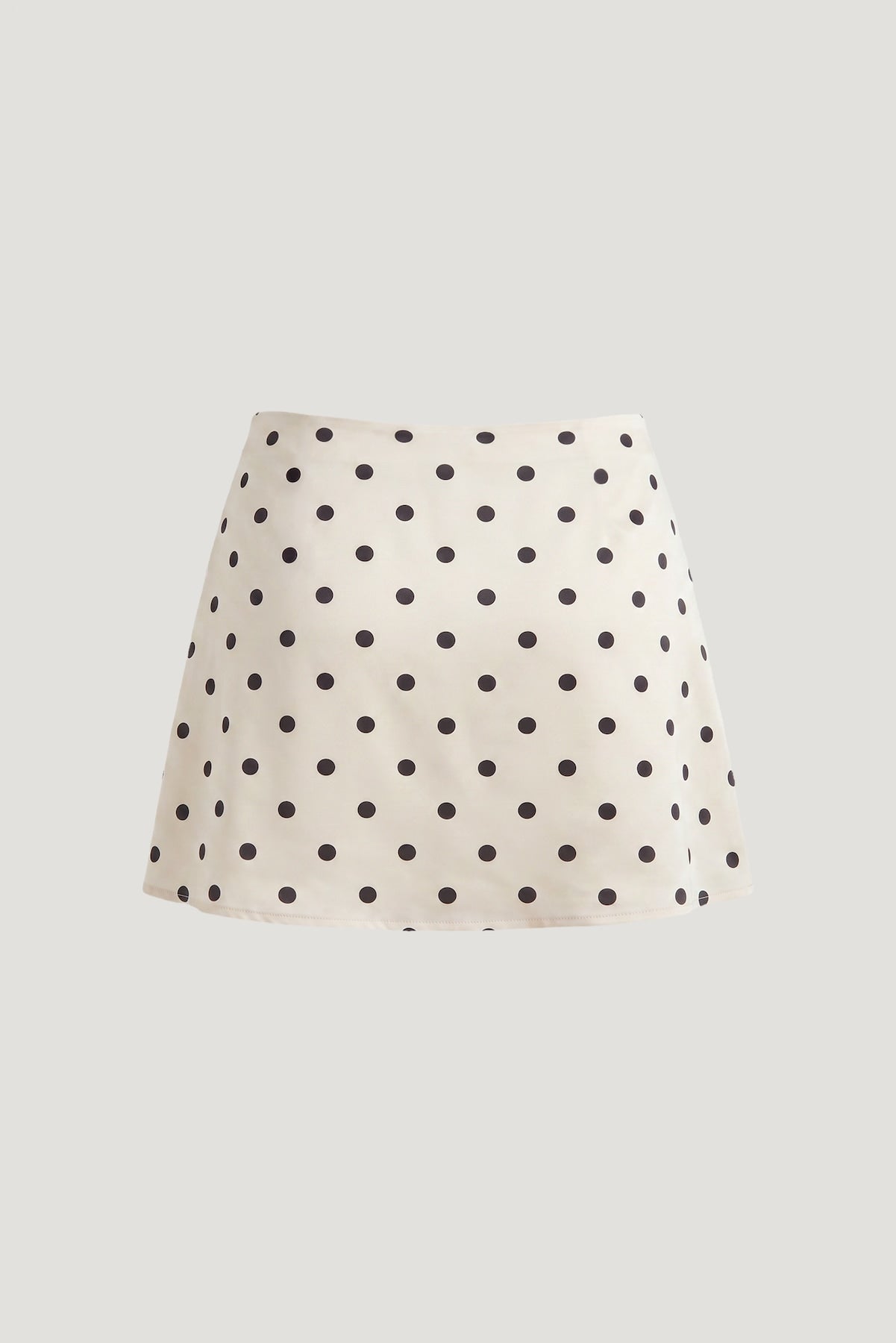 Slip Satin Mini Skirt Black - Dynamite