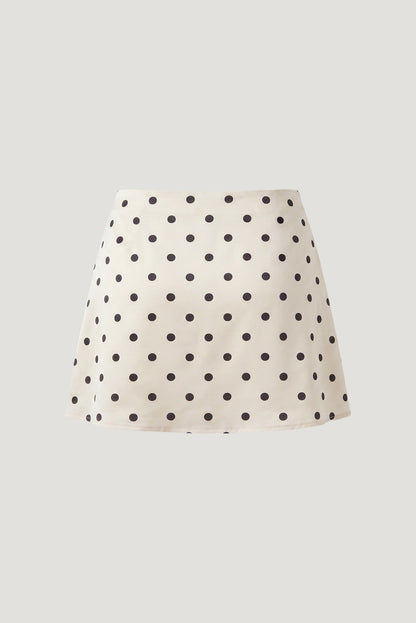 Slip Satin Mini Skirt Black - Dynamite