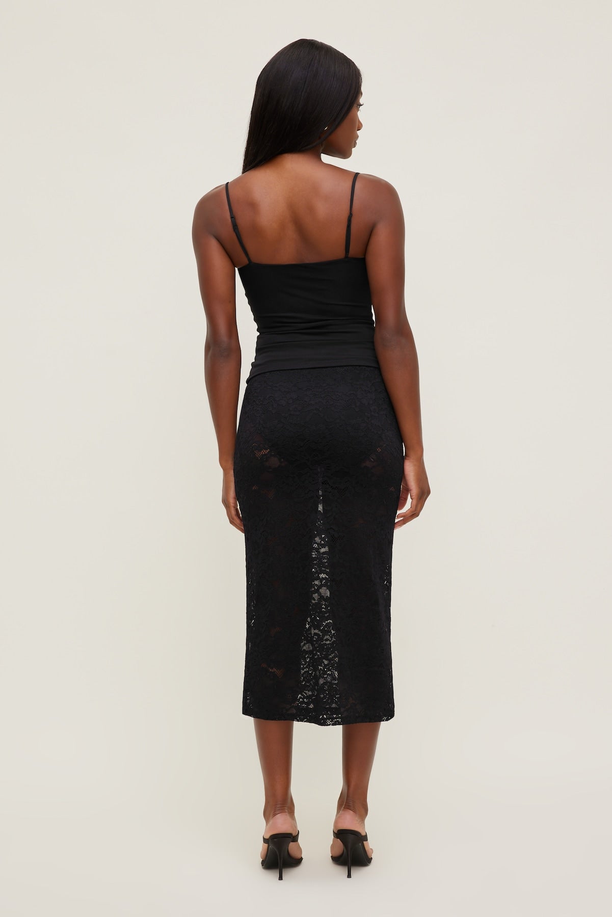Monet Mesh Top Black - Dynamite