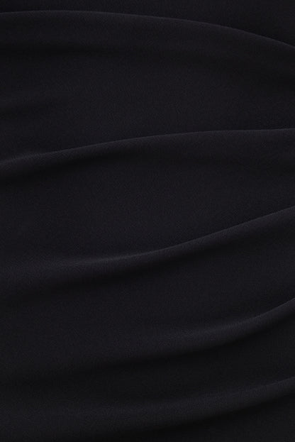 Jana Crepe Mini Dress Black - Dynamite
