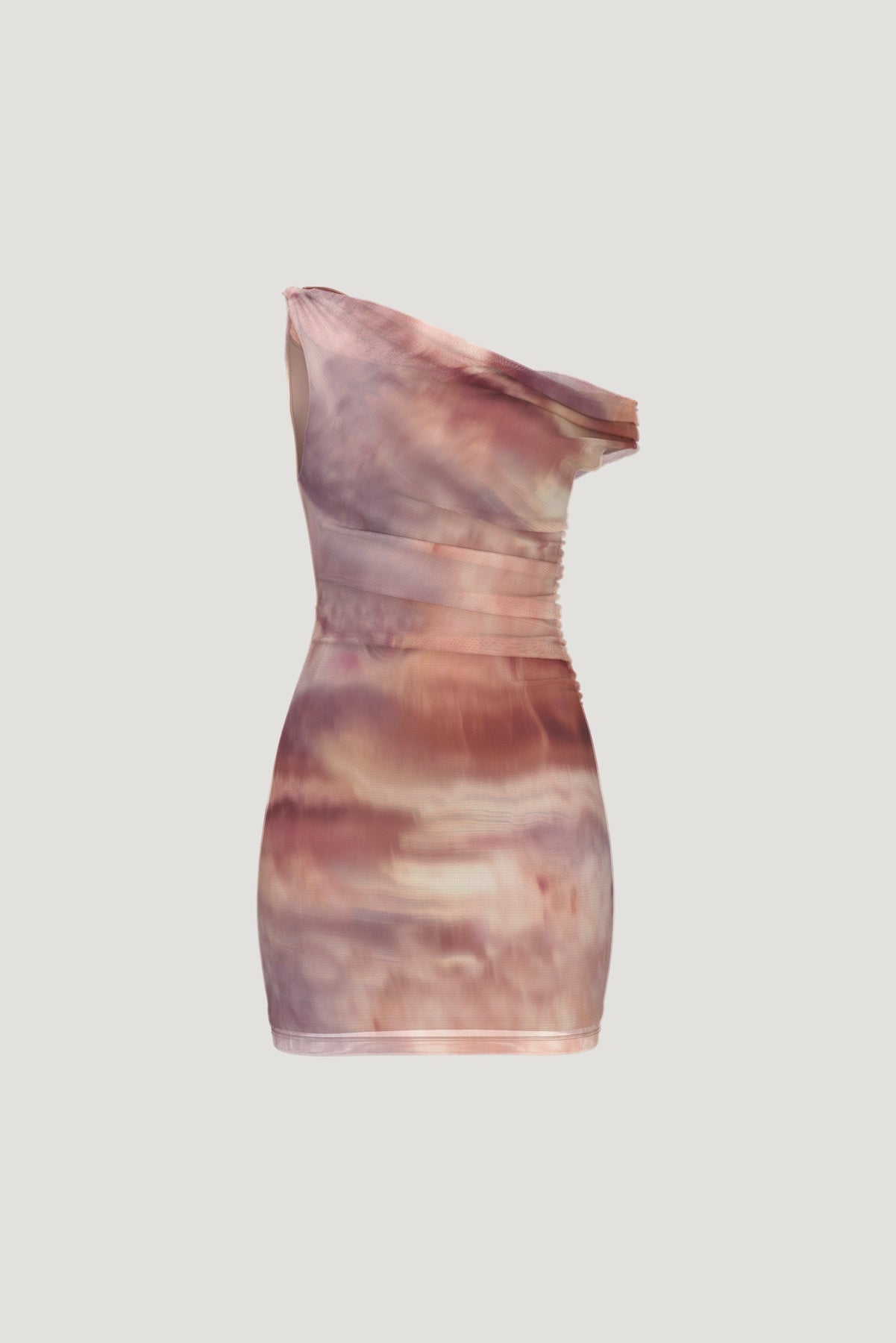 Jayde Mesh Mini Dress Pink - Dynamite