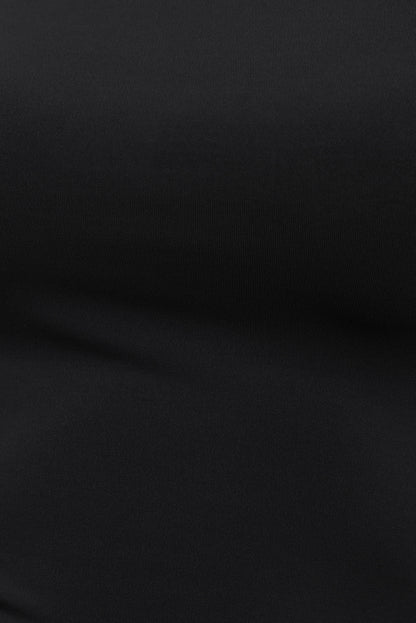 Sculpt Cap Sleeve T Shirt Black - Dynamite