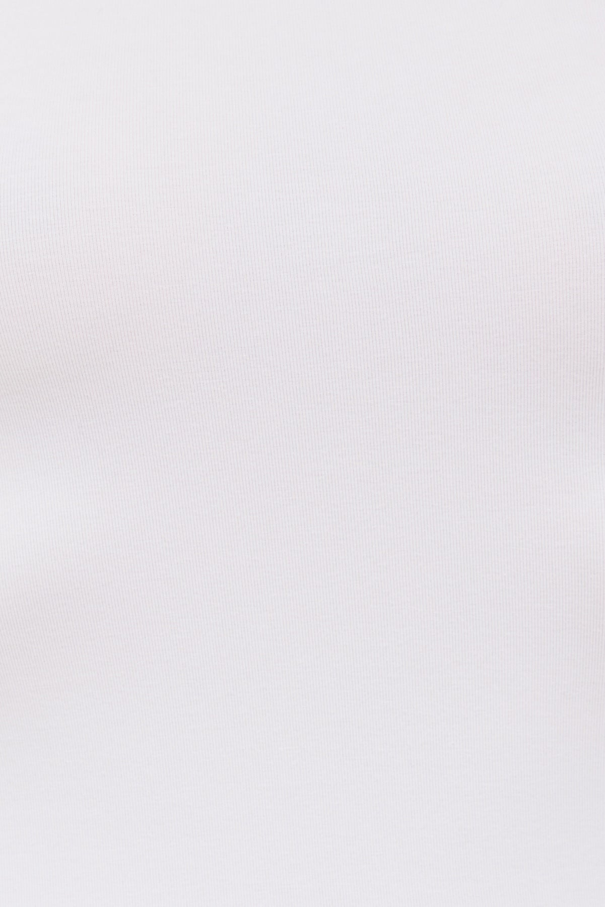 Terri Cotton Spandex T Shirt White - Dynamite