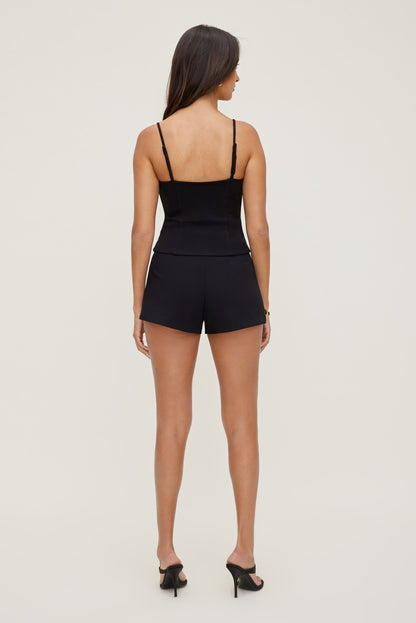 Ponte Bustier Top Black - Dynamite