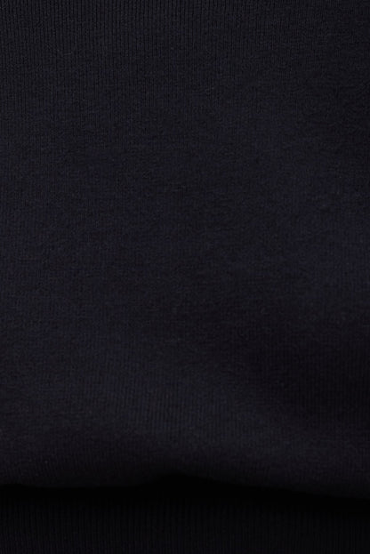 Cinched Boat Neck Sweater Black - Dynamite