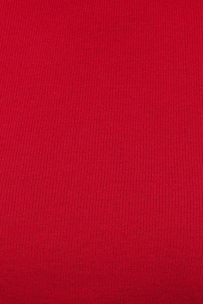 Clara Short Sleeve Sweater Red - Dynamite