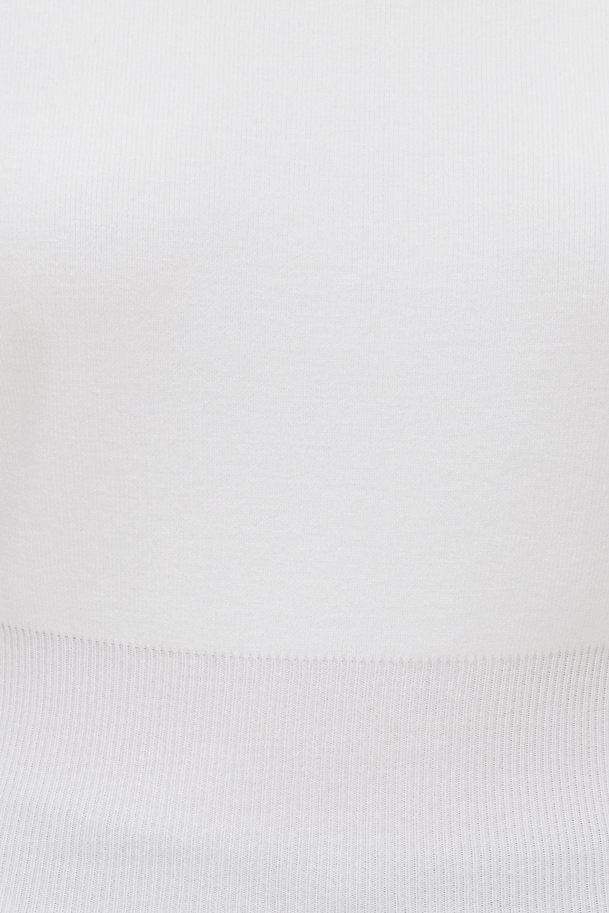 Aria Boat Neck Sweater  White - Dynamite