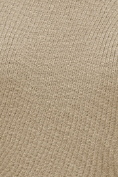 Aria Boat Neck Sweater  Beige - Dynamite
