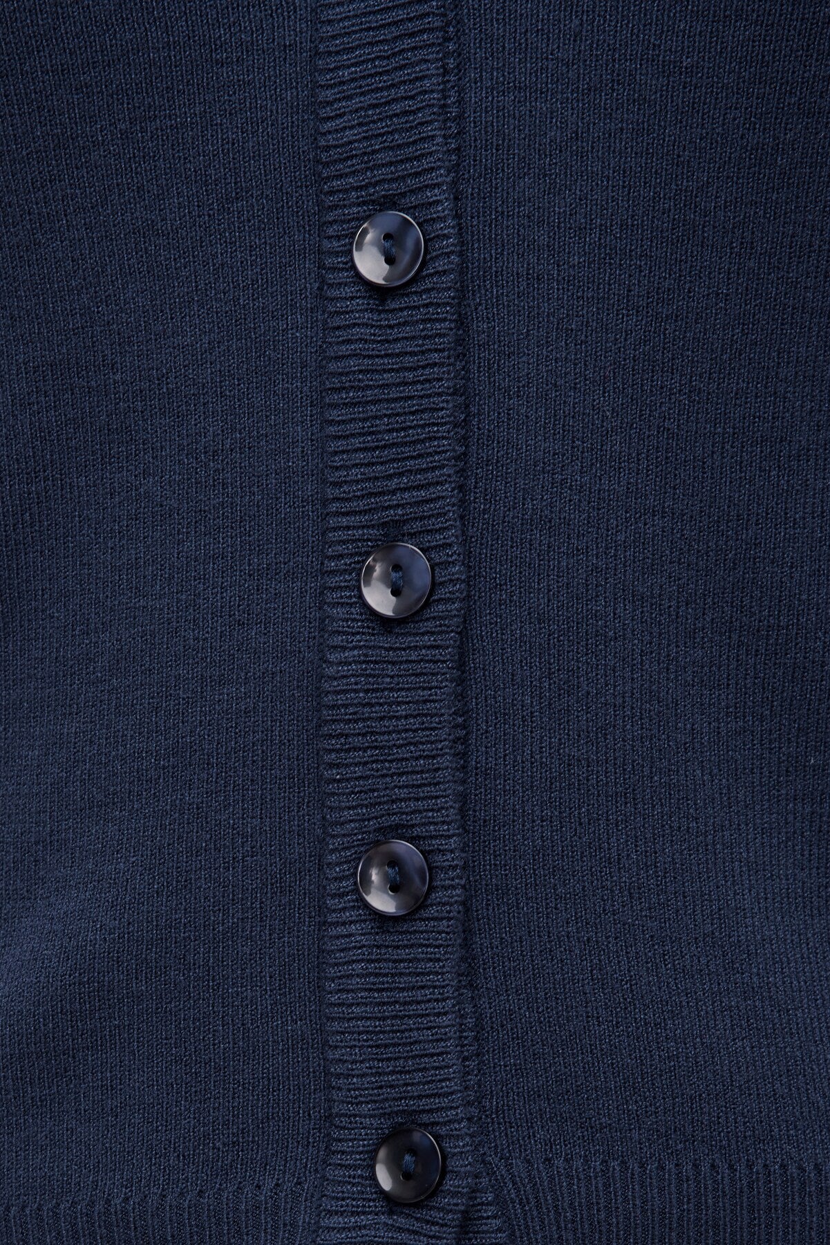 Rebecca Crewneck Cardigan Blue - Dynamite