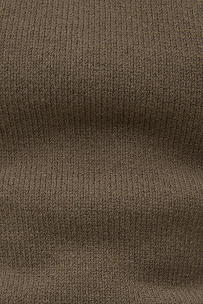 Turtleneck Sweater Tank Top Brown - Dynamite