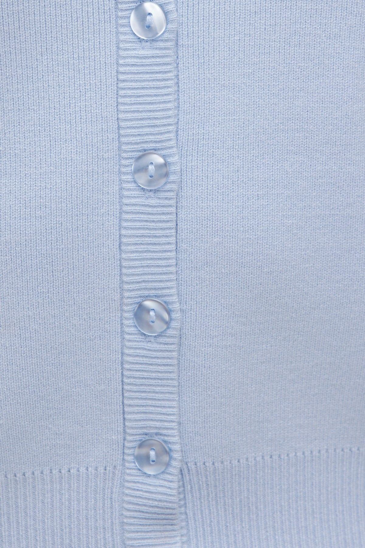 Polo Crewneck Cardigan Blue - Dynamite