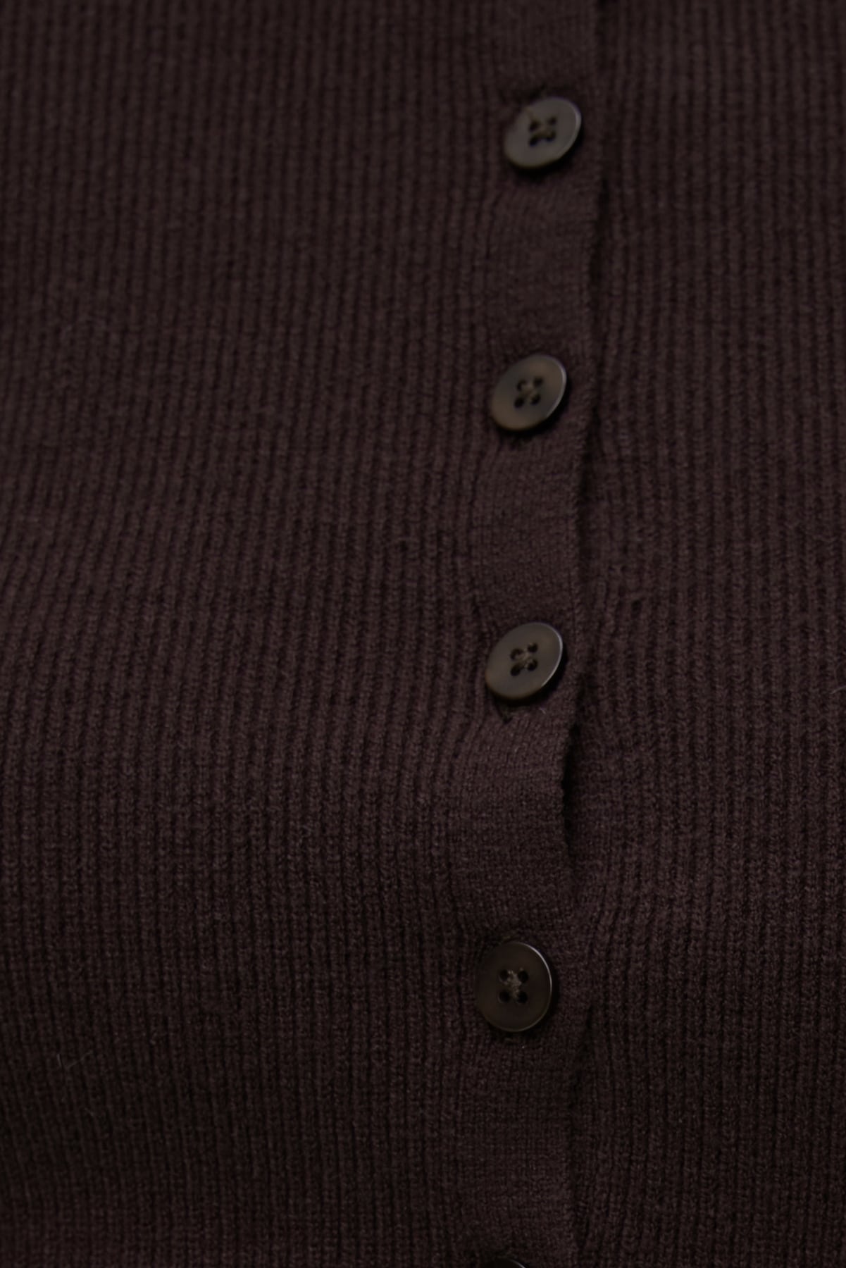 Sara Ribbed Cinch Hem Cardigan Purple - Dynamite