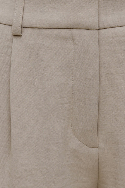 Alex Airflow Wide Leg Pants Beige - Dynamite