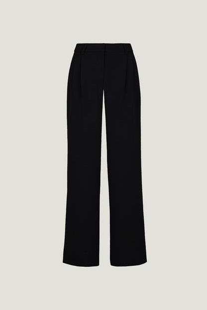 Alex Airflow Wide Leg Pants Black - Dynamite