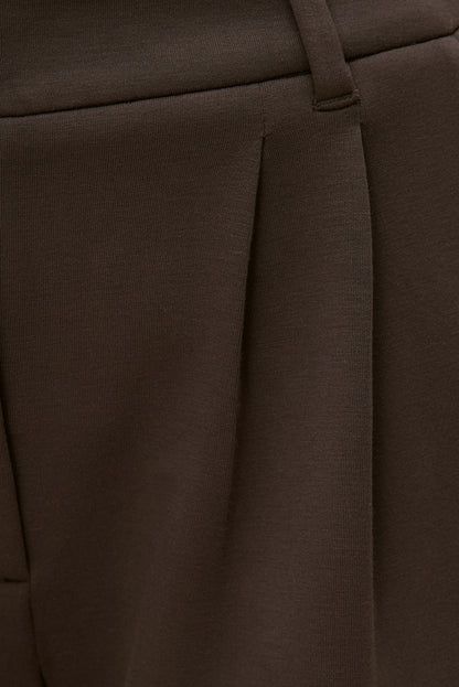 Alex Anywear Wide Leg Pants Brown - Dynamite
