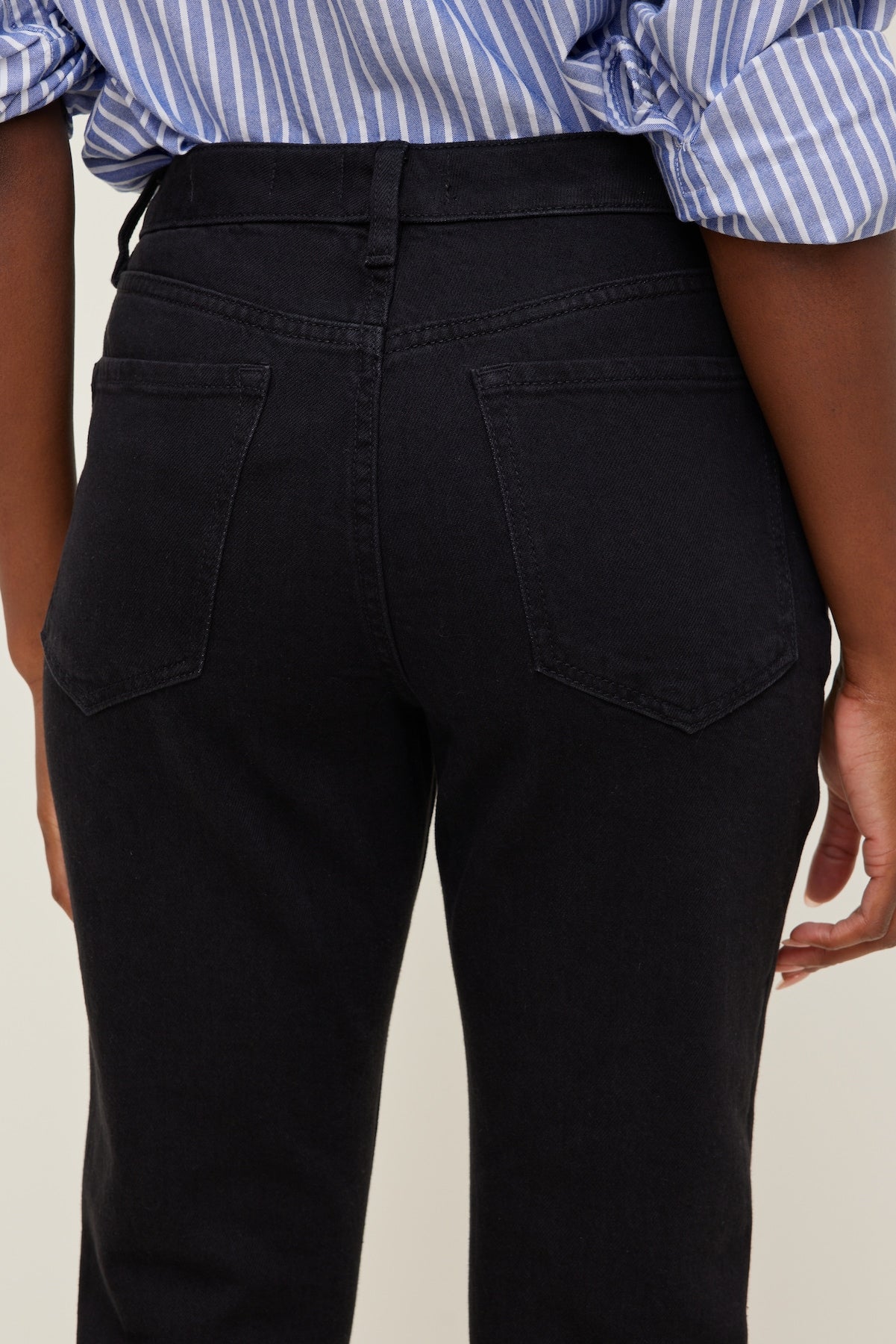 Stretch High Rise Slim Capri Jeans Blue - Dynamite