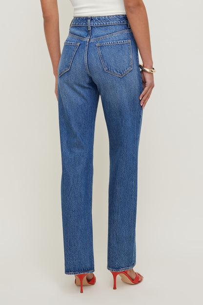 Heidi High Rise Wide Leg Jeans Blue - Dynamite