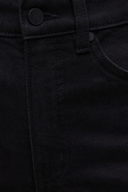 Heidi High Rise Wide Leg Jeans Black - Dynamite
