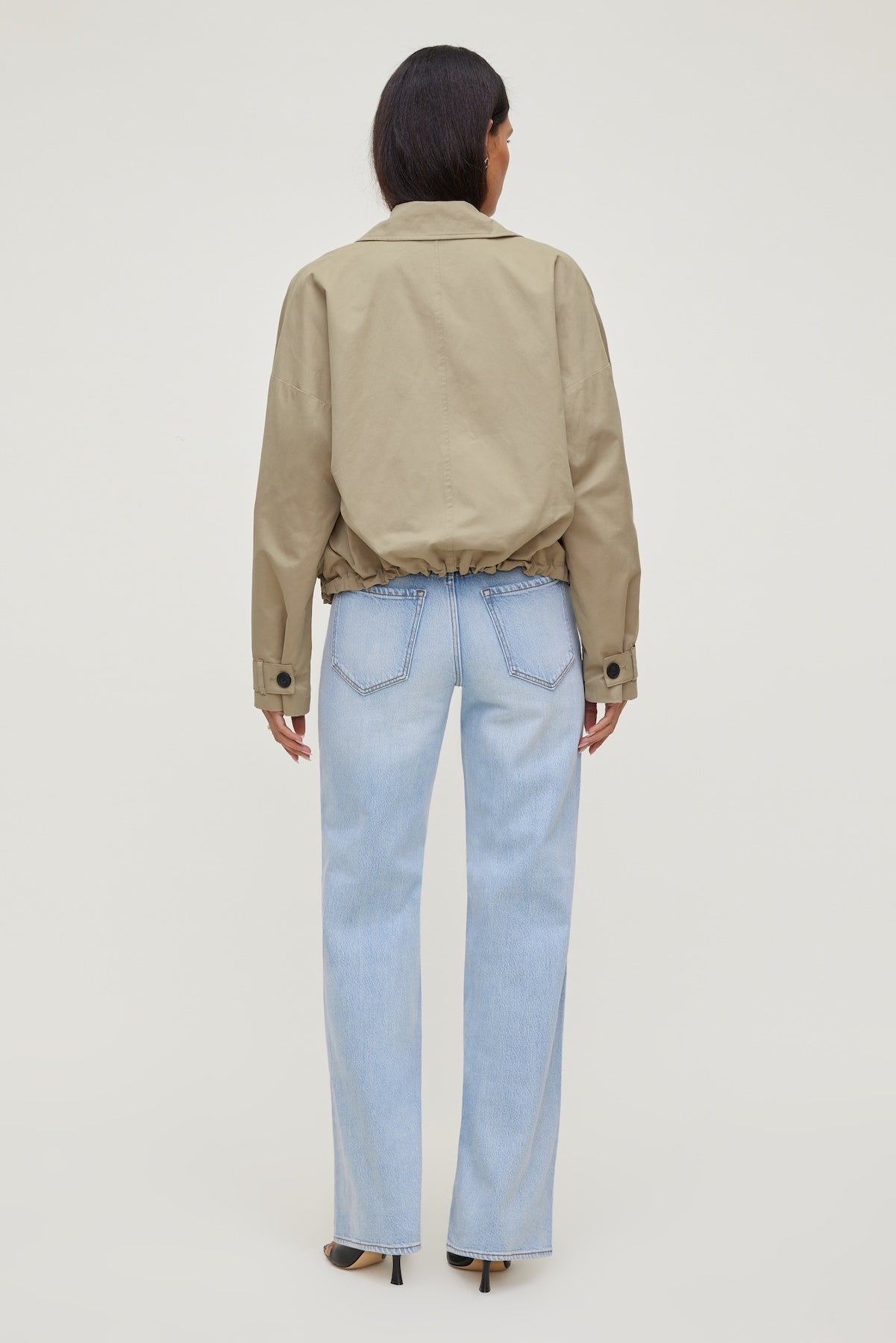 Heidi High Rise Wide Leg Jeans Blue - Dynamite