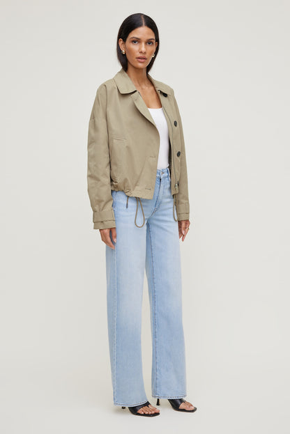 Heidi High Rise Wide Leg Jeans Blue - Dynamite
