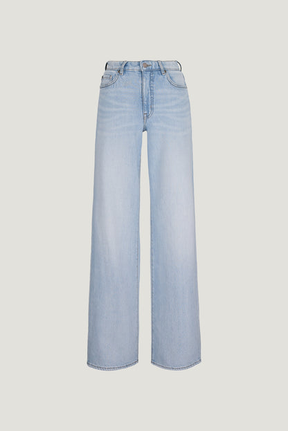 Heidi High Rise Wide Leg Jeans Blue - Dynamite
