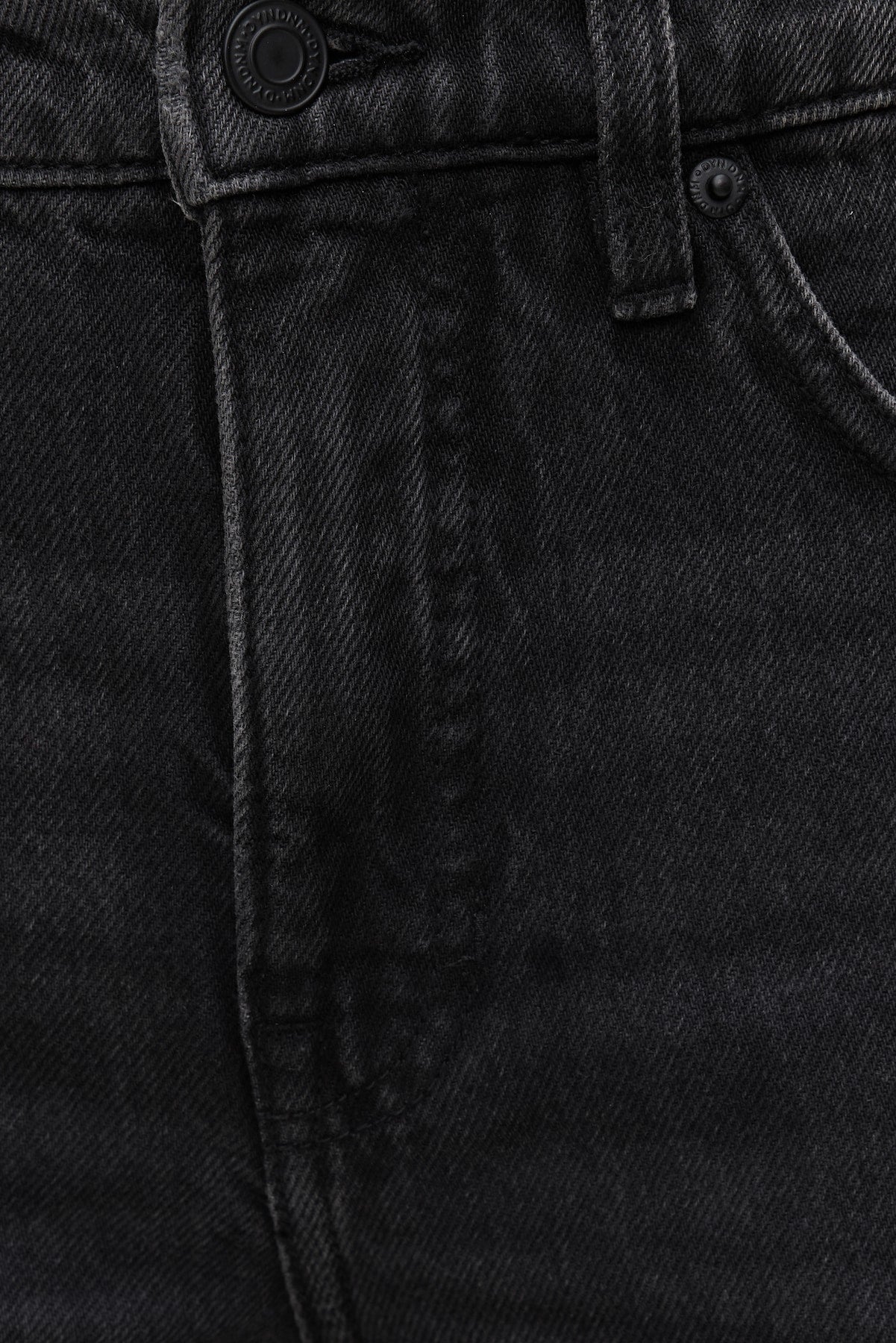 Cara High Rise Straight Leg Jeans Black - Dynamite