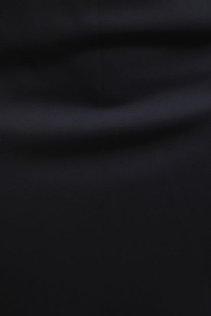 Delila Satin Midi Skirt Black - Dynamite