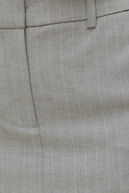 Josefine Pinstripe Mini Skort Gray - Dynamite