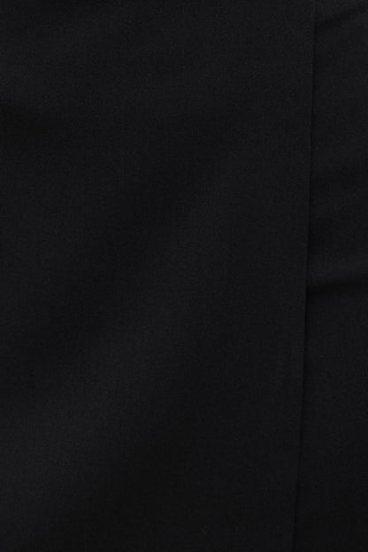 Akaia Asymmetric Skort Black - Dynamite