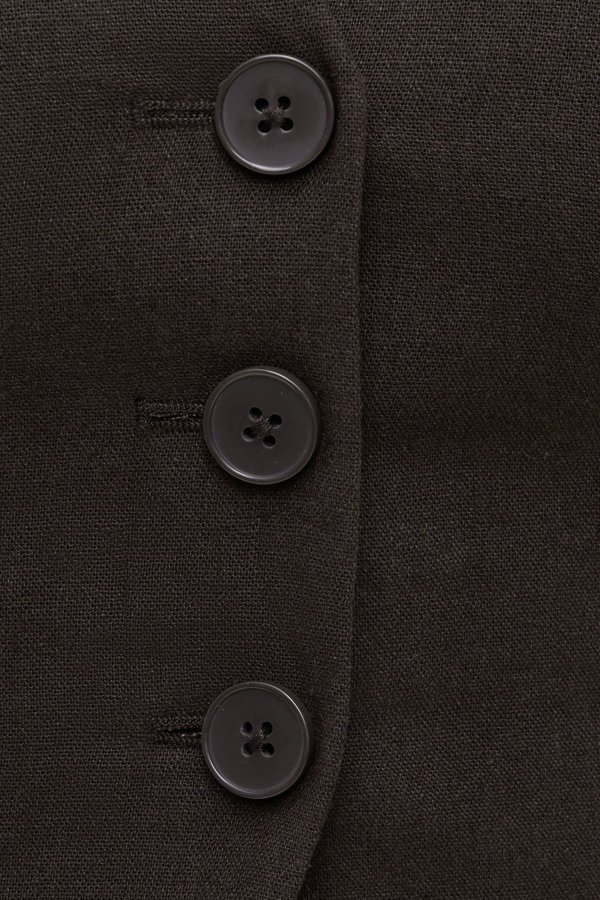 Linen Halter Vest Brown - Dynamite