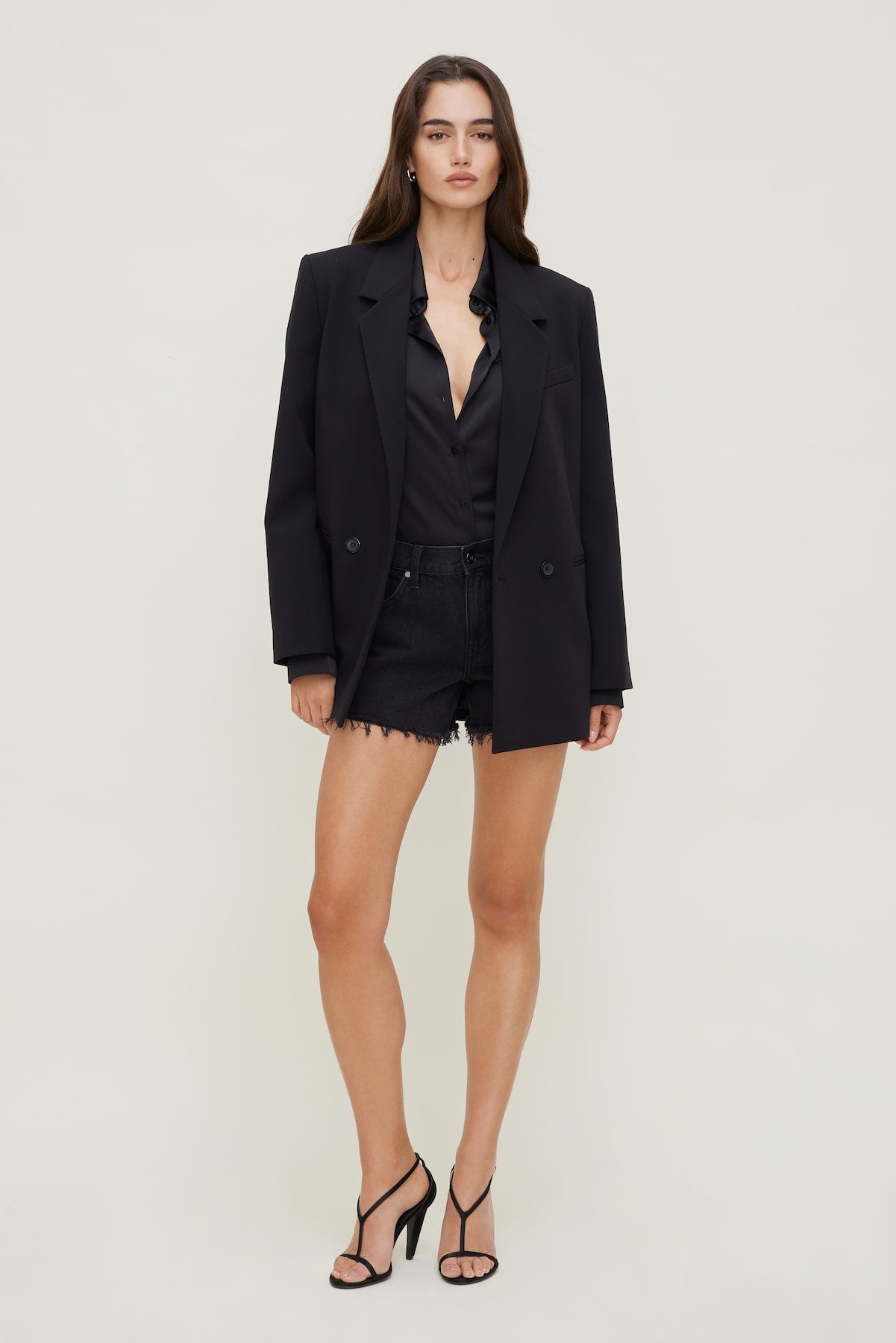 Noa Oversized Blazer Black - Dynamite