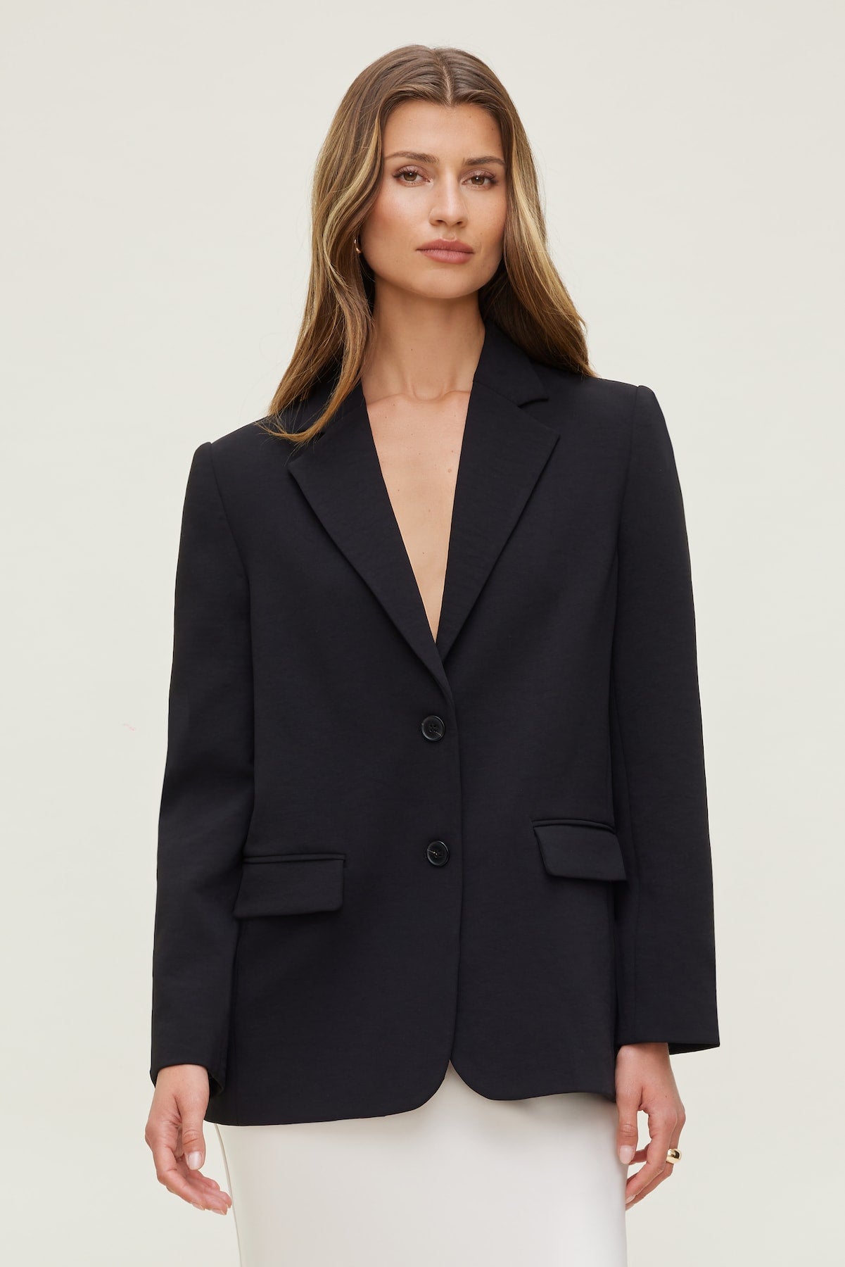 Airflow Relaxed Blazer Black - Dynamite