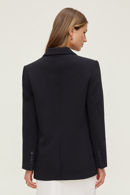 Airflow Relaxed Blazer Black - Dynamite