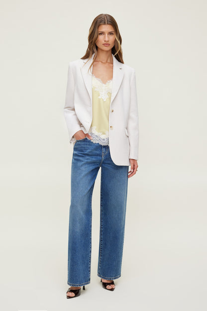 Airflow Relaxed Blazer Beige - Dynamite