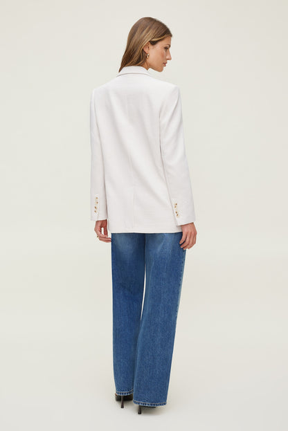 Airflow Relaxed Blazer Beige - Dynamite